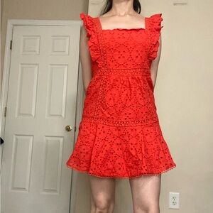NWT Betsey Johnson Grenadine Ruffle Dress sz 10